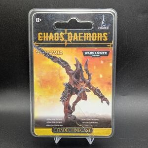 OOP Warhammer 40K Chaos Daemons BLADES HERALD OF KHORNE AoS Age Sigmar Finecast